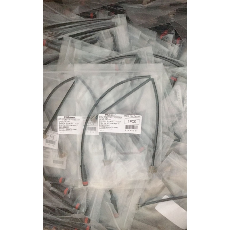Ezitown auto parts car alarm brake pad wear pressure sensor lining wear manufacture OEM 33480087/WS0236A for MAN